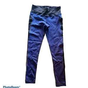 EUC black and purple women’s leggings